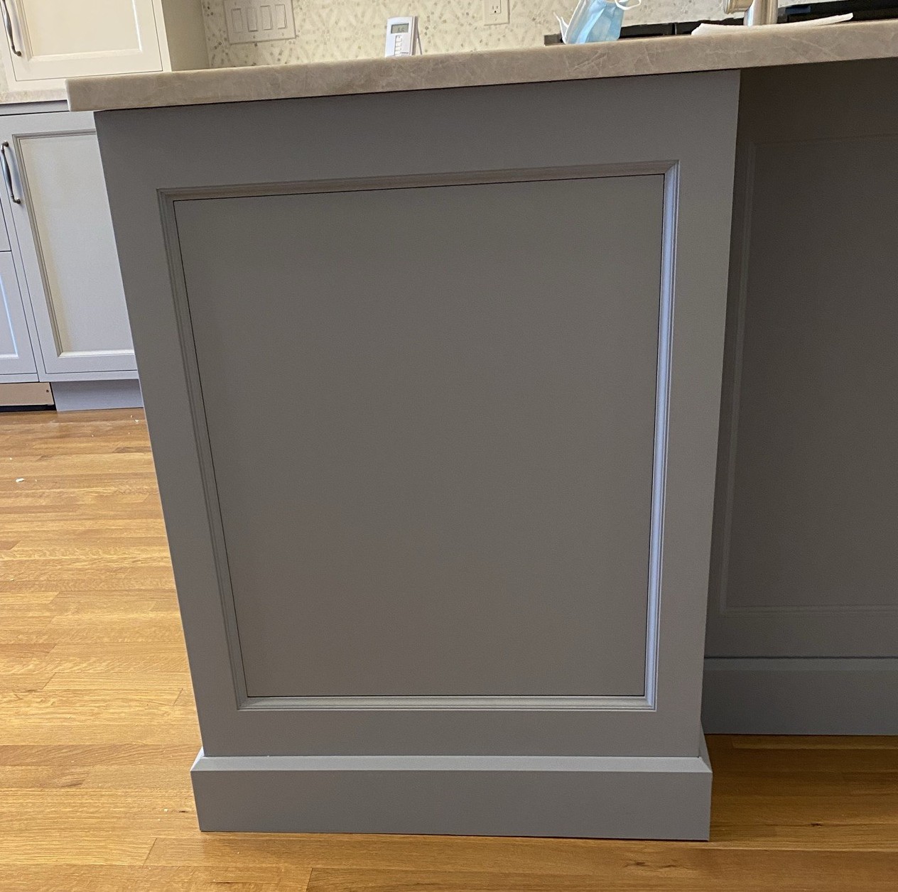 Back Bay Kitchen — 3 Island End Panel