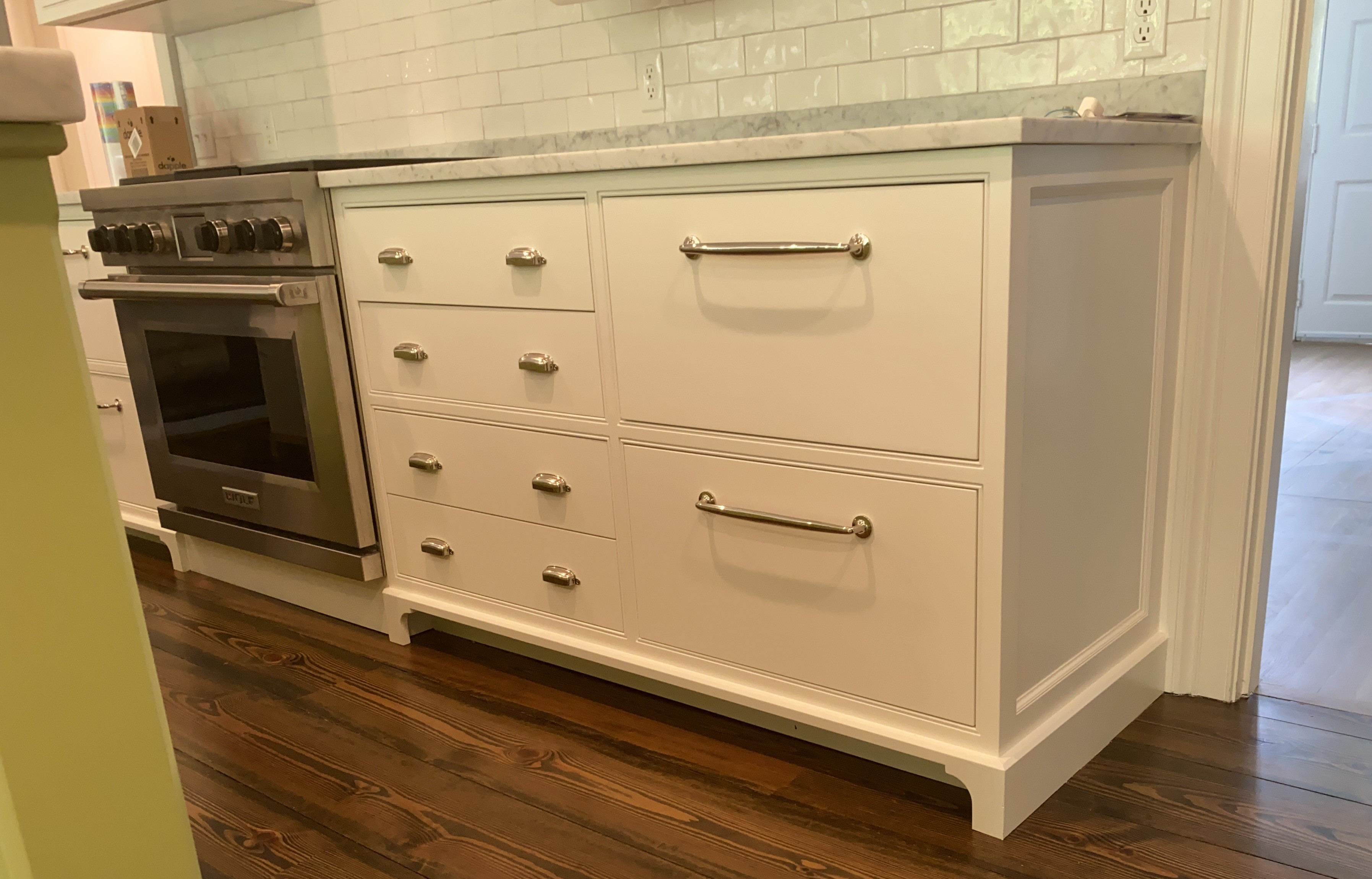 Concord Kitchen — 6 Green and White Kitchen