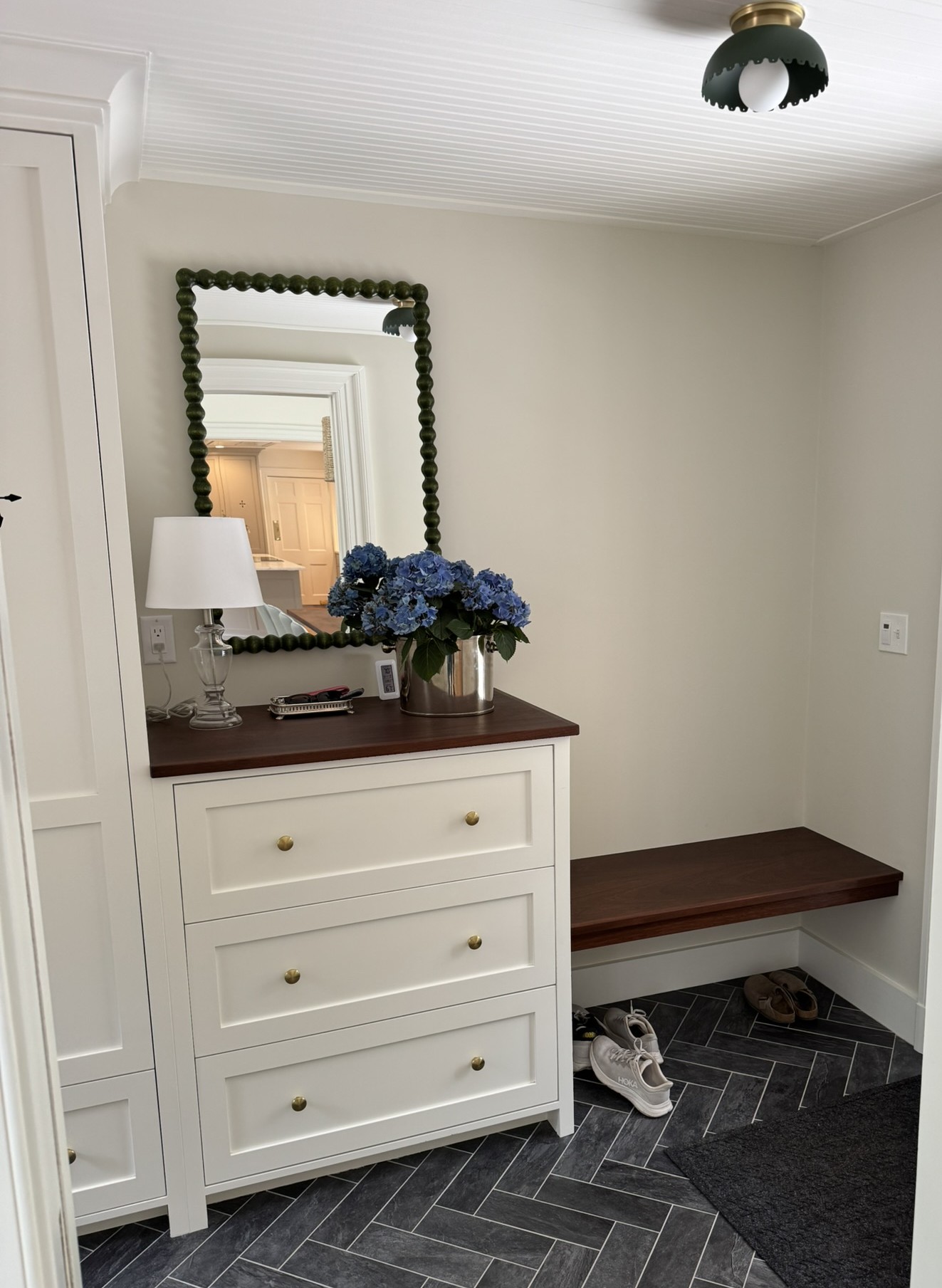Wellesley Mudroom — 2  Mudroom Storage